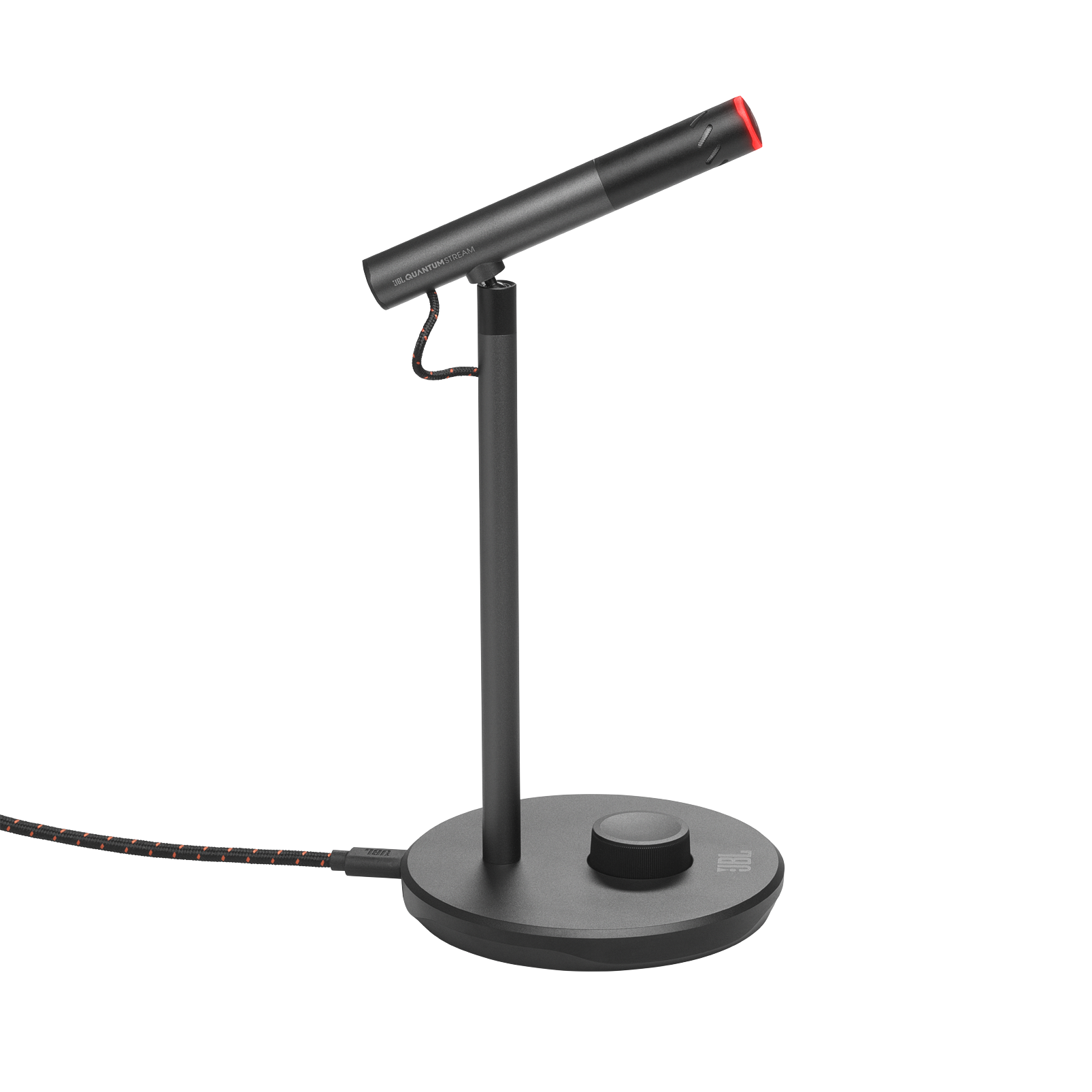 JBL Quantum Stream Talk - Black - USB condenser microphone for streaming, recording and gaming. - Right